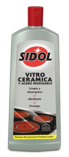 Sidol Vitrocerámicas Crema 450 ml, Estándar (6330)