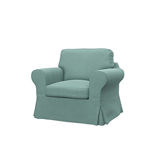 Soferia - IKEA EKTORP Funda para sillón, Elegance Mint