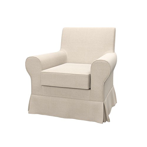 Soferia - IKEA EKTORP JENNYLUND Funda para sillón, Elegance Creme
