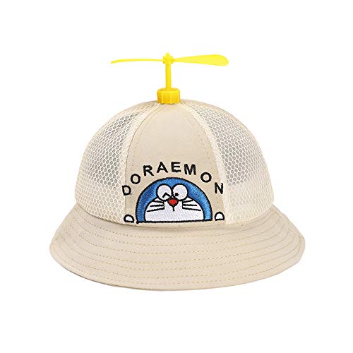 Sombrero para niños Verano Nueva versión Coreana del Gato Volador Sombrero de Red para bebé Sombra de libélula de bambú Sombrero de Pescador para niños Marea