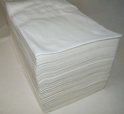 Toallas desechables Spun-Lace 40*80 cm, 800 Unds, en 8 paquetes, Peluquería / Estética, color Blanco