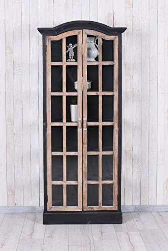 Unbekannt vitrina estilo rústico madera vitrina con libros Armario Estantería Palazzo Exklusiv