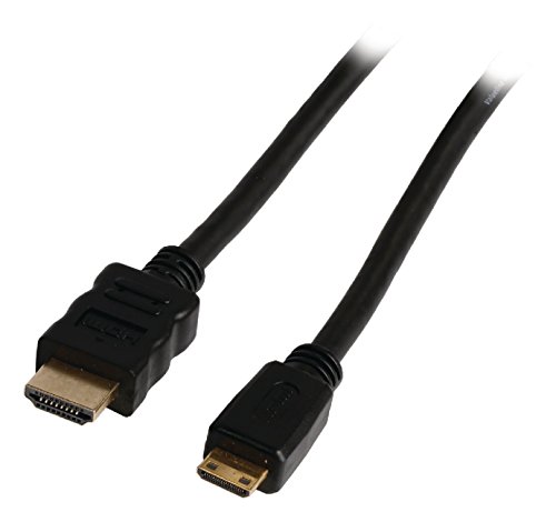 Valueline - Cable Hdmi De Alta Velocidad con Conector Hdmiethernet – Mini Conector Hdmi De 1.50 M En Color Negro