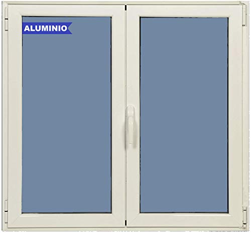 Ventana Aluminio Practicable Oscilobatiente 1000 Ancho x 1000 Alto 2 hojas