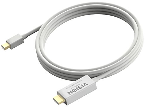 VISION Cable MDP a HDMI blanco de 2 m.