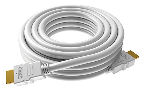 Vision TECHCONNECT SPARE 1M HDMI CABLE Engineered connectivity solution, White, 4K compliant, High-Speed (C