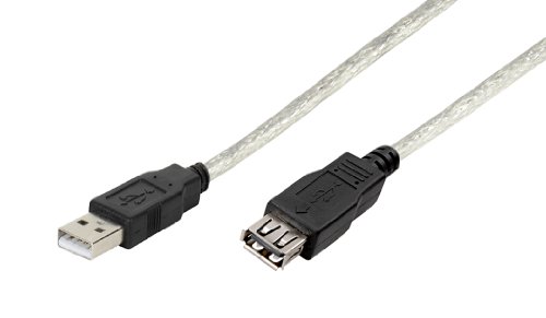 Vivanco USB 2.0 Cable, 0.75m - Cable USB (0.75m, USB A, USB A, 0,75m) Negro