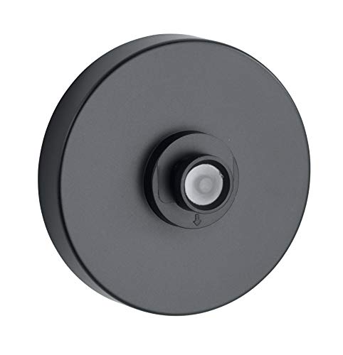 WENKO Vacuum-Loc® adaptador negro - Fijación sin taladrar, Plástico, 6 x 2.8 x 6 cm, Negro