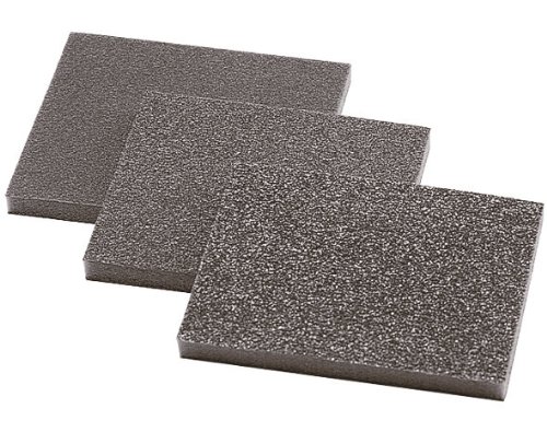 Wolfcraft 2895000 - 3 esponjas abrasivas, grano 60,120,180 98 x 123 x 10 mm