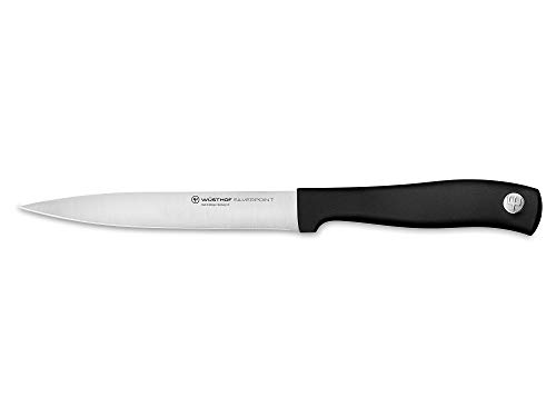 Wüsthof Silverpoint 1025148112 - Cuchillo para verduras (hoja de 12 cm, acero inoxidable, apto para lavavajillas, cuchillo de cocina afilado, cuchillo multiusos pequeño)