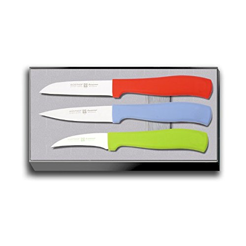 Wusthof TR9352-6c Silverpoint - Estuche con 3 cuchillos de cocina (26 x 11 x 2 cm)