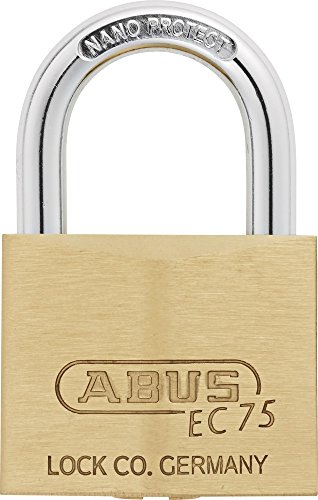 Abus 75/50HB80 KA7561 - Candado Extra-Classe latón con llave de seguridad 50mm arco extralargo llaves iguales