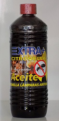 Aceite Citronella para lámparas y antorchas EXTRA 750ml