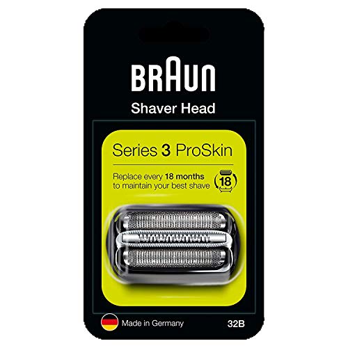 Braun - Combi-pack 32B - Láminas de recambio + portacuchillas para afeitadoras Nueva Series 3 300/340