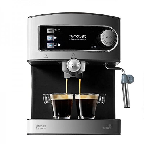 Cafetera Express para Espresso Y Cappuccino Power Espresso 20.