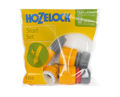 Hozelock Juego Conectores básico con Lanza en Bolsa, Standard