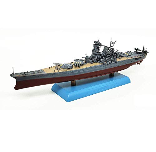 JHSHENGSHI Modelo de aleación Militar a Escala 1/1000, Modelo de Acorazado Yamato, Juguetes y Regalos para Adultos, 10,3 Pulgadas x 1,5 Pulgadas