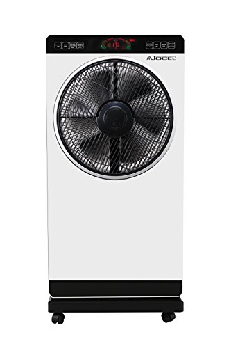 Jocel JVAB030528 Ventilador nebulizador, 80 W, 2 litros, Plástico, 3 Velocidades, Blanco