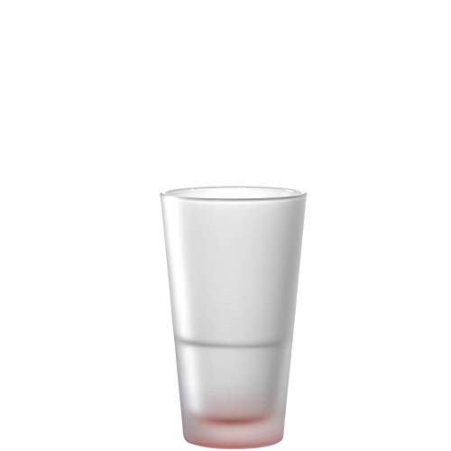 Leonardo Colorata Vaso Bebida, 6-er Set, Apto para Lavavajillas, Colorido Lechoso - Coral 0,33l 6 Unidad