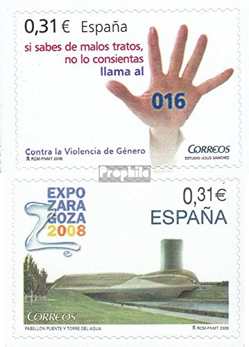 Prophila Collection España 4294,4296 (Completa.edición.) 2008 Violencia, Expo (Sellos para los coleccionistas)