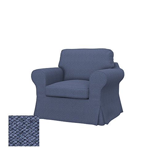 Soferia - IKEA EKTORP Funda para sillón, Nordic Denim