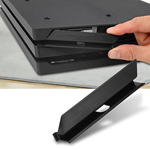 Tihebeyan Cubierta de Disco Duro para PS4, Tapa de la Ranura de la Unidad de Disco Duro de plástico HDD Puerta para PS4 Pro Console