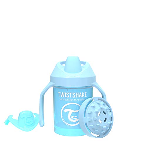 Twistshake 78268 - Vaso con boquilla, color pastel azul