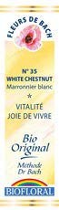 Biofloral, Flores De Bach 35 White Chesnut - Castaño Blanco Bio Demeter - 20 ml