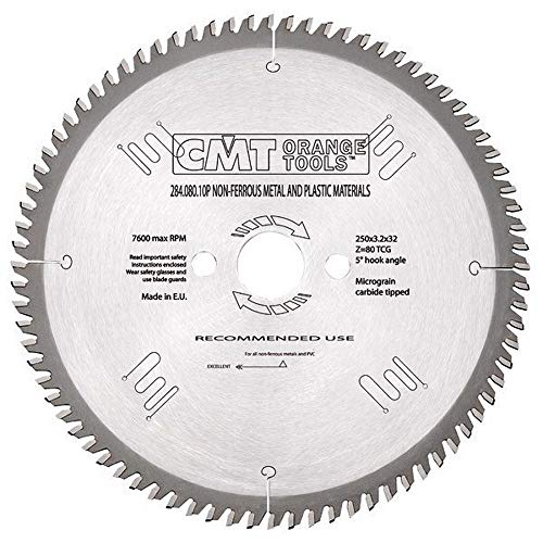 CMT Orange Tools 284.096.12P - Sierra circular para aluminio 300x32x3.2 z 96 tcg 5 grados pos.