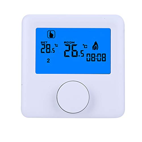 Controlador Inalámbrico Digital Pantalla LCD, Controlador Programable de Temperatura para Sistema de Calefacción Eléctrica