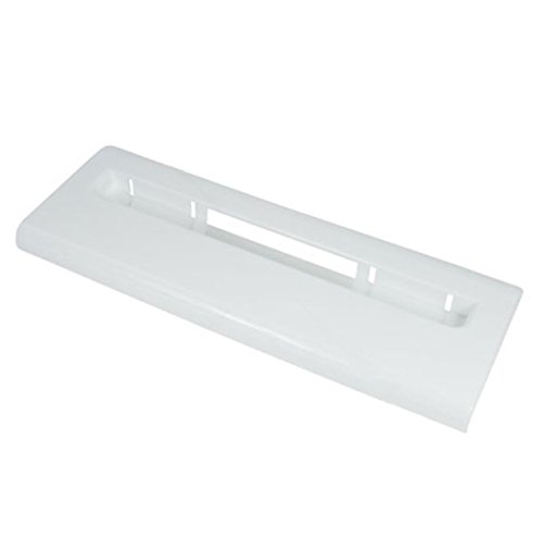 Corbero para nevera y congelador diseño de cajón/parte delantera de cesta de plástico (de color blanco) mango de Panel