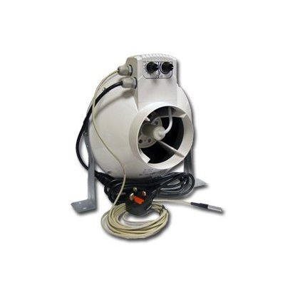 Extractor de aire Vents VK 125 Un con Termostato + Regulador 355 m³/h (125mm)
