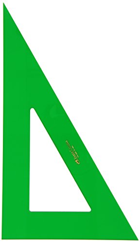 Faber-Castell 666/32 - Cartabón de 32 cm, color verde