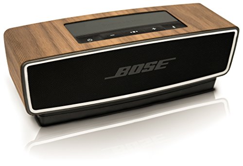 Funda balolo® de madera auténtica de nogal para el Bose SoundLink Mini II