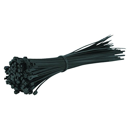 Gocableties - Paquete de bridas para cables ( 1000 unidades, 300 mm x 4,8 mm), color negro