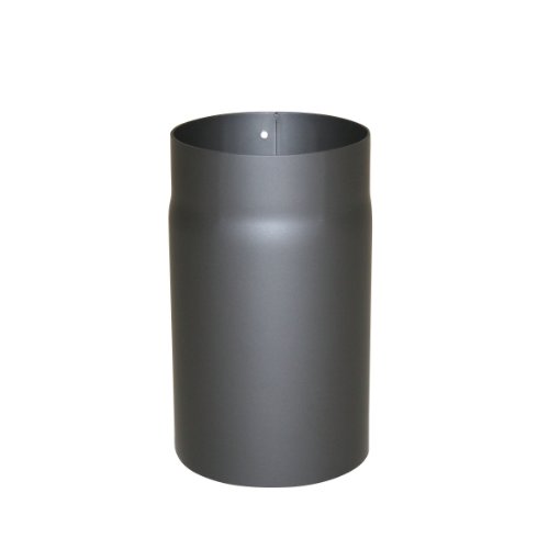 Kamino - Flam – Tubo para chimenea y estufa de leña, Conducto de humos –  resistente a altas temperaturas, Antracita, Ø 150 mm/longitud 250 mm