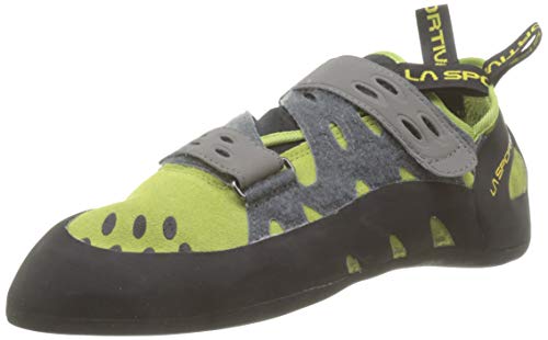 La Sportiva Tarantula, Zapatos de Escalada Unisex Adulto, Multicolor (Kiwi/Grey 000), 47.5 EU