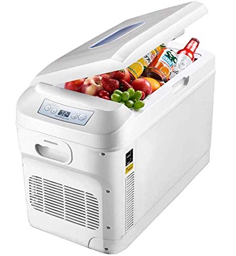 Meet World El Mini Refrigerador Automoble Nevera Congelador Refrigeradores De Refrigeración Caja De Almacenamiento De Alimentos Frigobar Fruta Refrigerador De Compresión, 28L,1