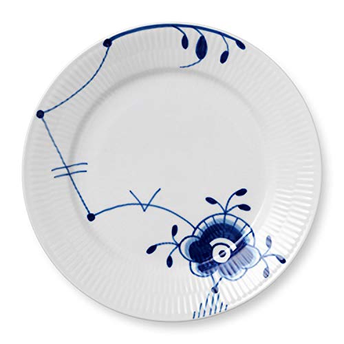 Royal Copenhagen 1017372 Blue Fluted Mega - Plato de desayuno (porcelana), color azul