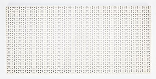 Sipa 5/577 Panel perforado de chapa barnizada, 1000 x 500 mm, color marfil.
