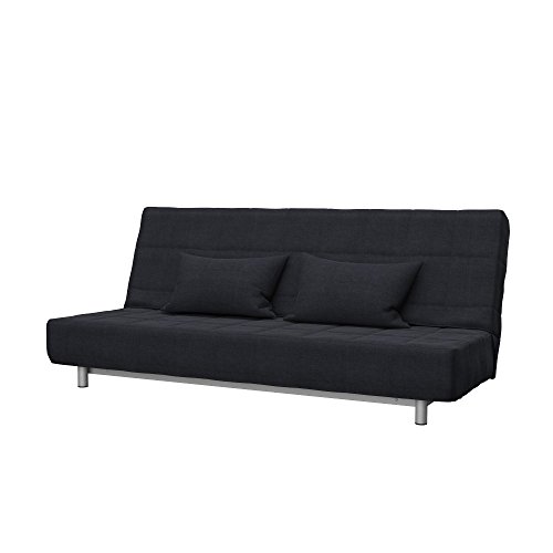 Soferia - IKEA BEDDINGE Funda para sofá Cama de 3 plazas, Elegance Dark Grey