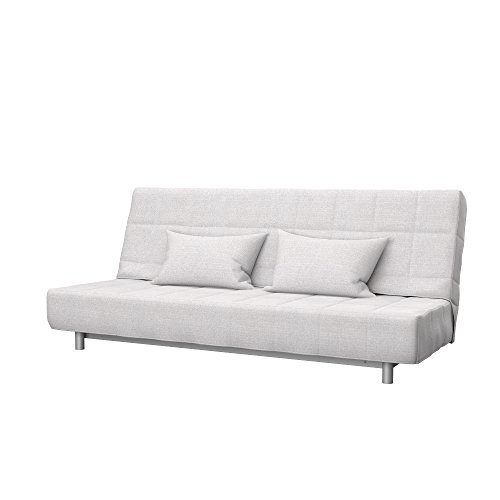 Soferia - IKEA BEDDINGE Funda para sofá Cama de 3 plazas, Naturel White