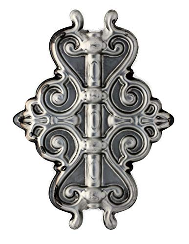 UHRIG ® - Elemento decorativo de hierro forjado de acero para rejas de ventanas, vallas, etc. Hierro forjado