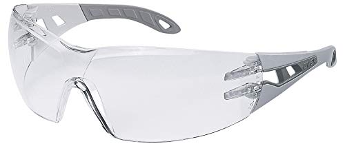 Uvex Pheos - Gafas de Seguridad - Protección Laboral - Antiarañazos y Antivaho - Transparentes (Anti-UV, Normas EN 166 y EN 170)
