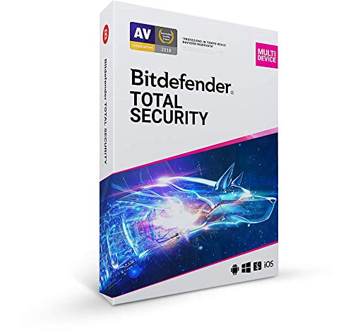 Bitdefender Total Security 2021 | 5 dispositivos | 1 año | PC/MAC | ES