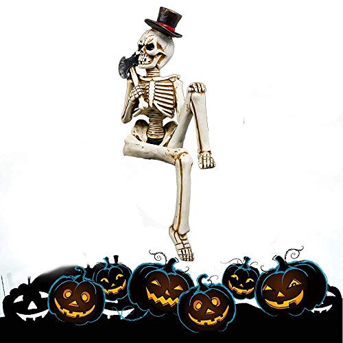 Brightz Retro decoración de Halloween decoración de Halloween Esqueleto del Hueso Tomahawk Creativas artesanías Decorativas 22 * ​​47cm Elegante y Hermosa