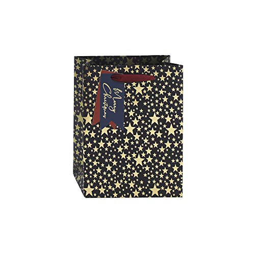 Clairefontaine X-27366-5C – Bolsa pequeña modelo 13 x 5 x 16 cm, estrellas doradas