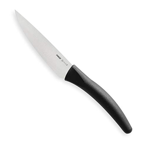 Cuchillo de pelar de lujo de acero inoxidable afilado, cuchillo de cocina de uso general, para verduras, frutas, quesos pelados (cuchillo de pelar de 11 cm)