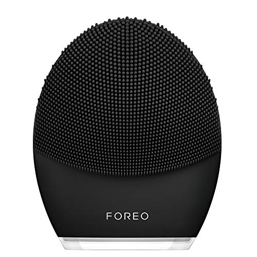 Foreo F9694 - Foreo Luna 3 Men Dispositivo De Limpieza Facial Inteligente Conectado Por App Para Piel Y Barba Midnight, 310 g