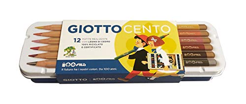 Giotto Cento - Ceras de madera – Edición limitada 100 años Fila